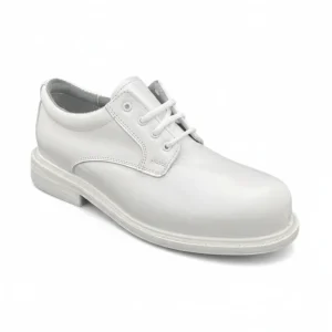Zapato Choclo de Piel Parbal 1040 Blanco para Caballero Cadete